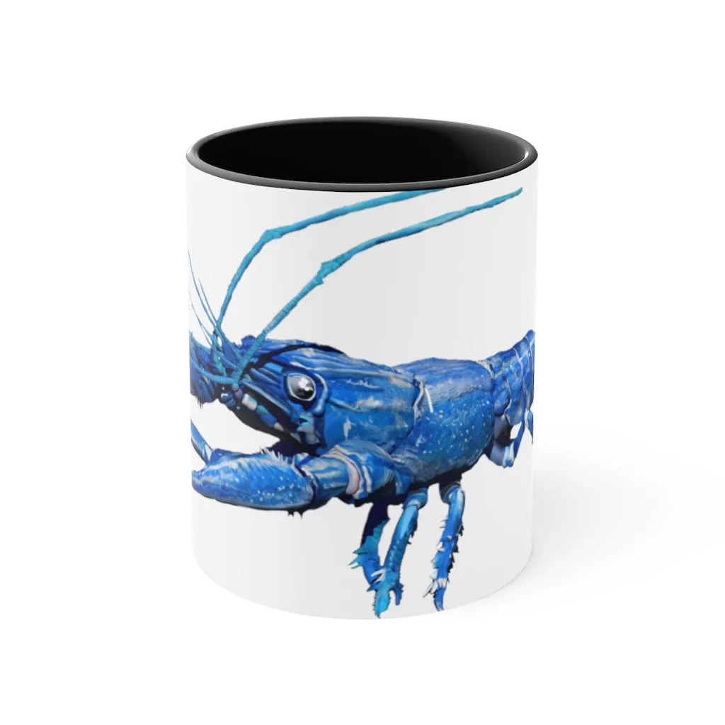 Blue Crawfish Accent Mug