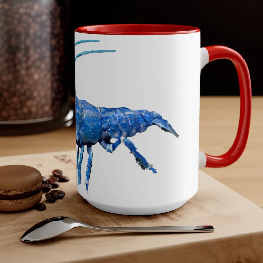 Blue Crawfish Accent Mug