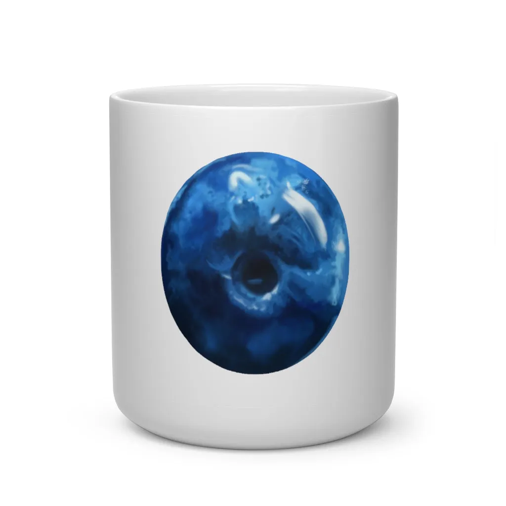 Blueberry Heart Shape Mug