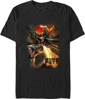 Boba Fett Galaxy Hunter Star Wars T-Shirt