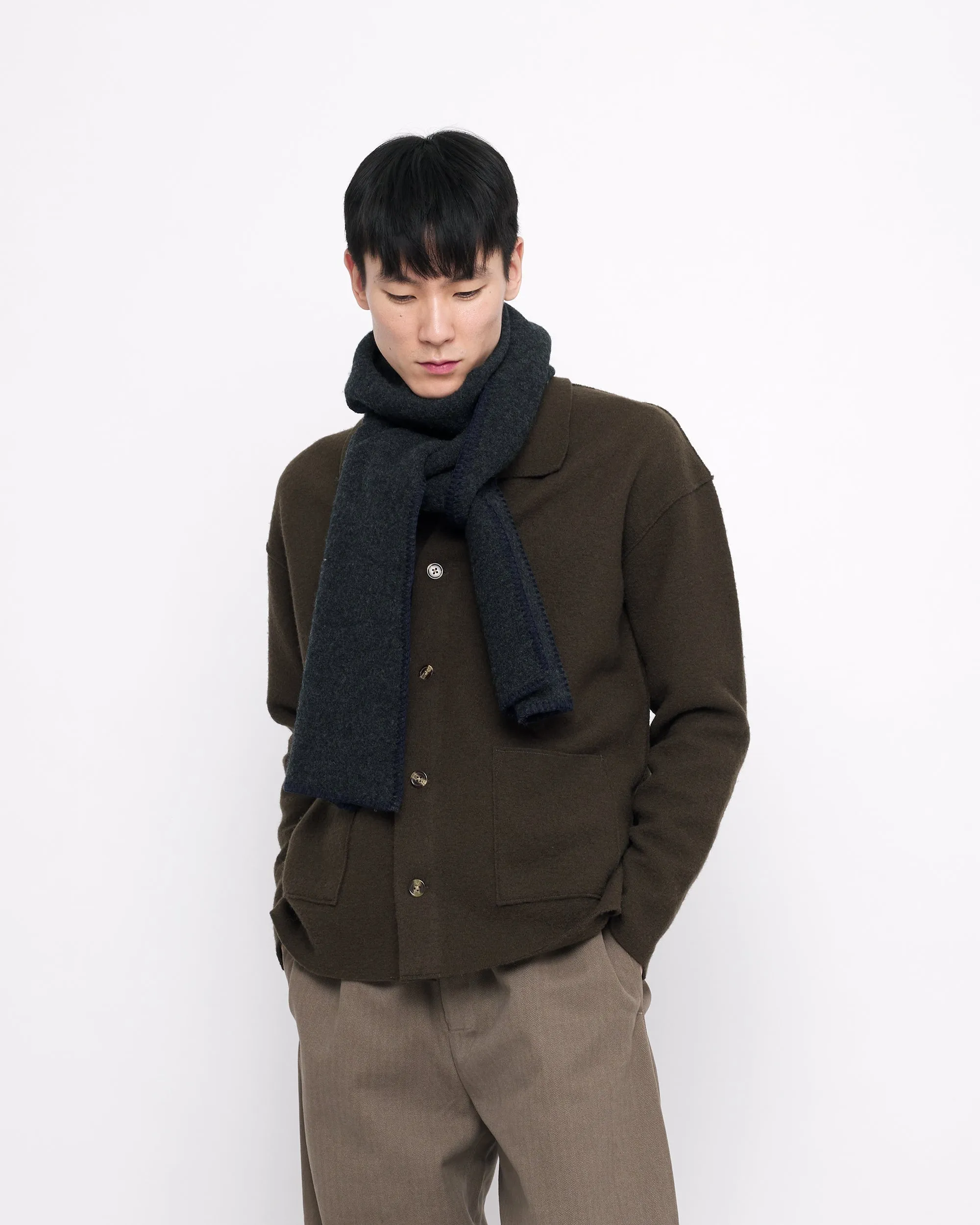 Boiled Wool Scarf - FW24 - Color Options