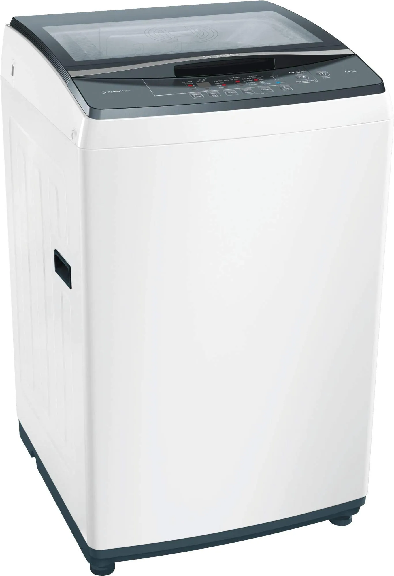 Bosch 7 kg Fully Automatic Top Load Washing Machine White (WOE704W0IN)