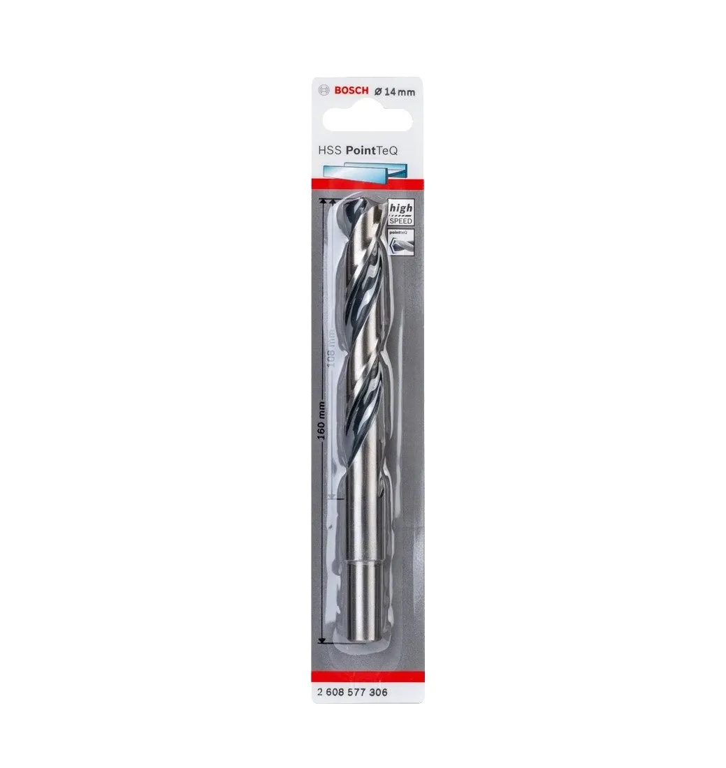 Bosch | Drill Bit HSS PointTeQ 14,0mm 1Pc (Reduced Shank)