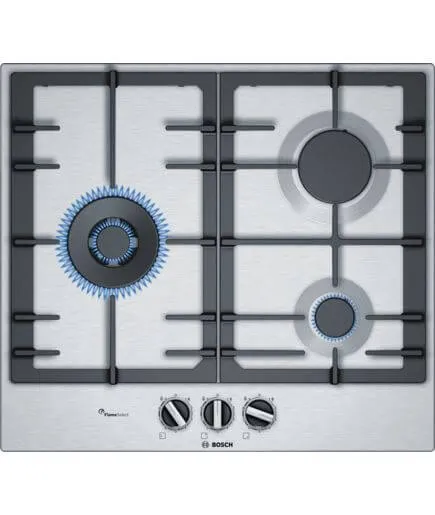 Bosch PCC6A5B90K 6 Gas hob 60 cm Stainless steel