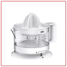 Braun CJ3000WH 0.35L Tribute Collection Citrus Juicer