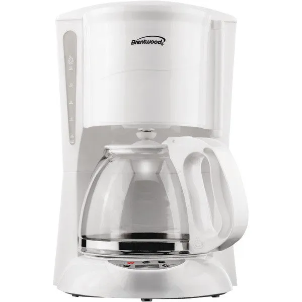 BRENTWOOD TS-218W 12-Cup Digital Coffee Maker