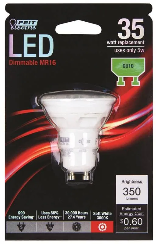 Bulb Led Gu10 Mr16 Dimmable 5w