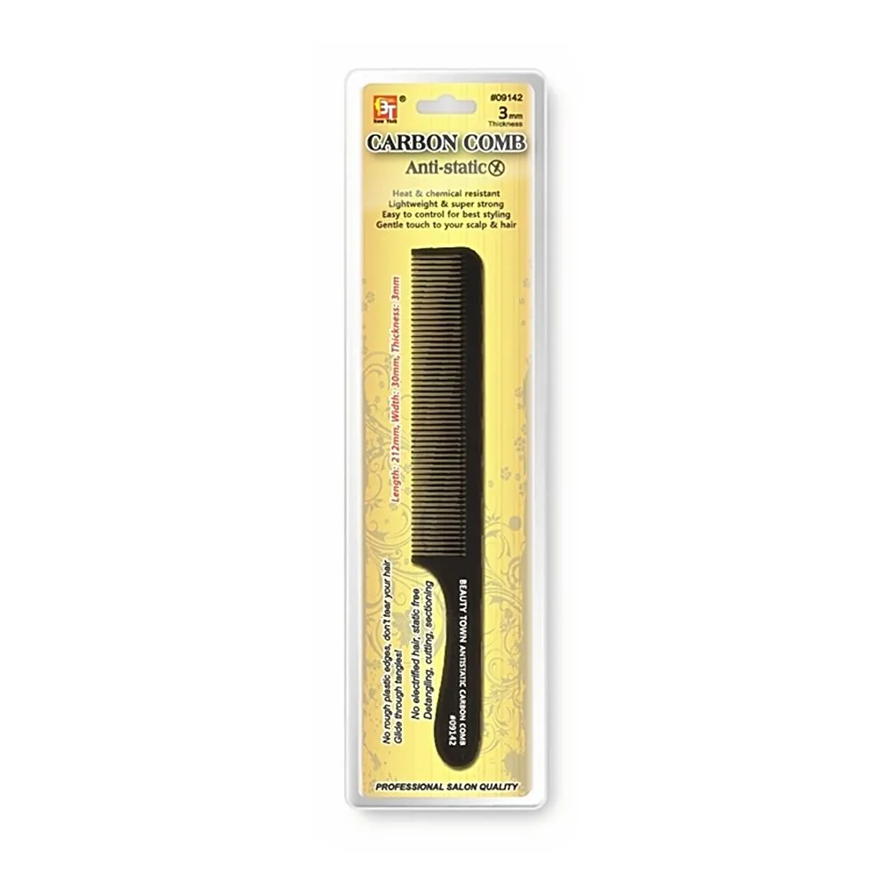 CARBON CLIPPER COMB (210 X 30 X 3 MM)