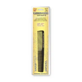 CARBON WIDE TEETH STYLING COMB (180 X 30 X 3 MM)