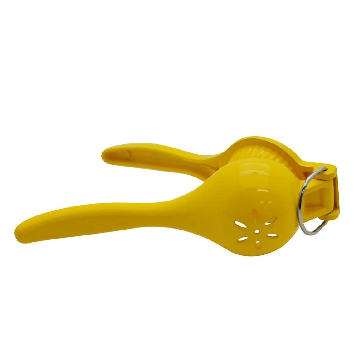 Cast Aluminum Yellow Lemon Squeezer