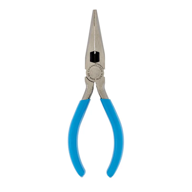 Channellock 6 in. Drop Forged Steel with Side Cutter Long Nose Pliers