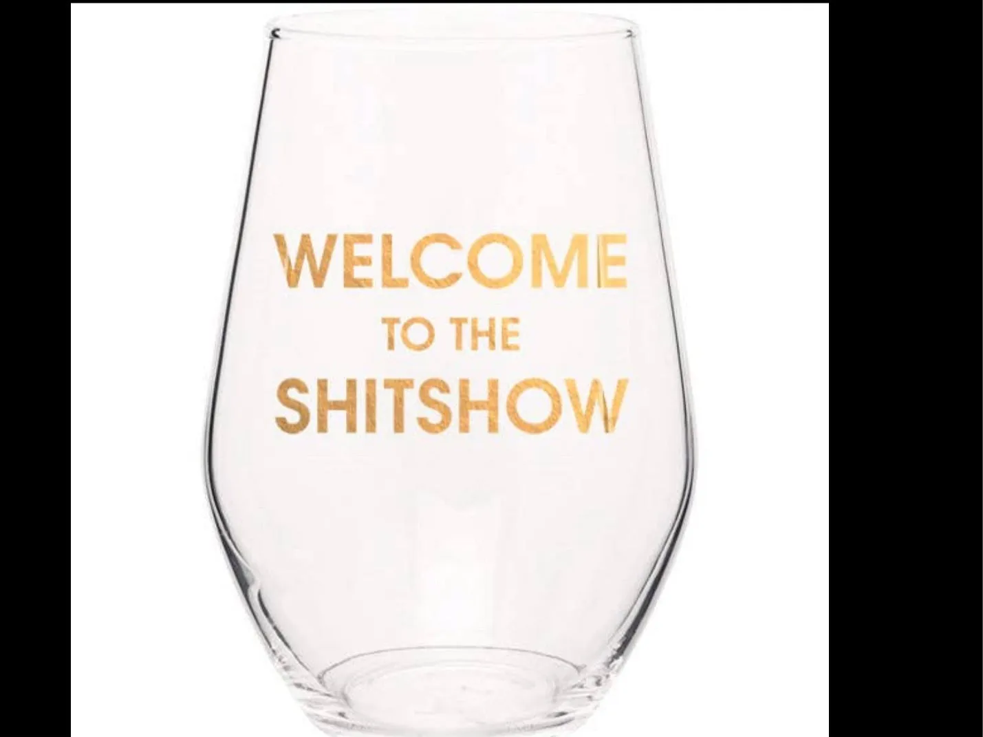 CHEZ GANGE Welcome To...Wine Glass