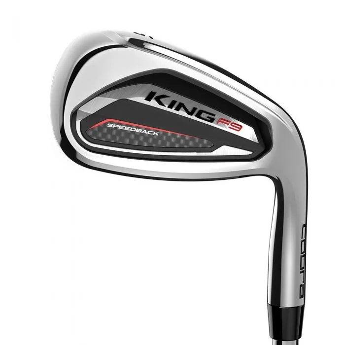 Cobra KING F9 Speedback Golf Irons - Steel 5-GW   SW (8 Irons)