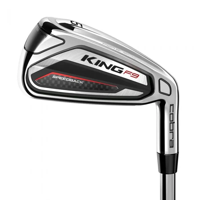 Cobra KING F9 Speedback Golf Irons - Steel 5-GW   SW (8 Irons)