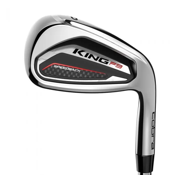 Cobra KING F9 Speedback Golf Irons - Steel 5-GW   SW (8 Irons)