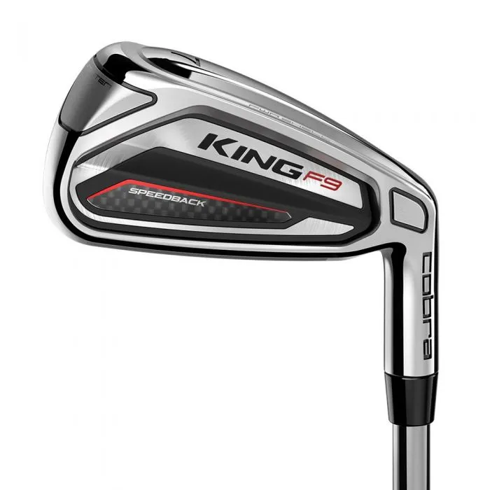 Cobra KING F9 Speedback Golf Irons - Steel 5-GW   SW (8 Irons)