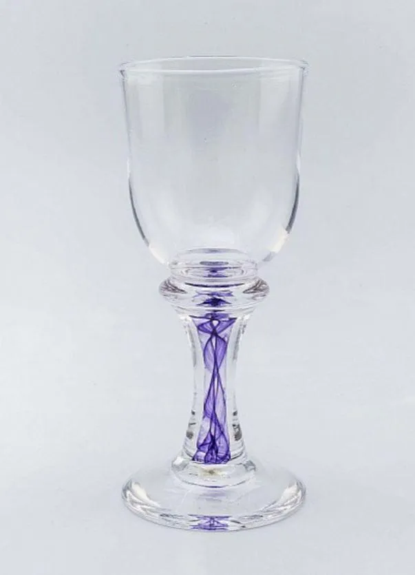 Colour Twist Wine Glass - Heather