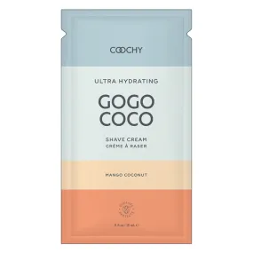 COOCHY Ultra Hydrating Shave Cream Foil - .35 oz Mango Coconut