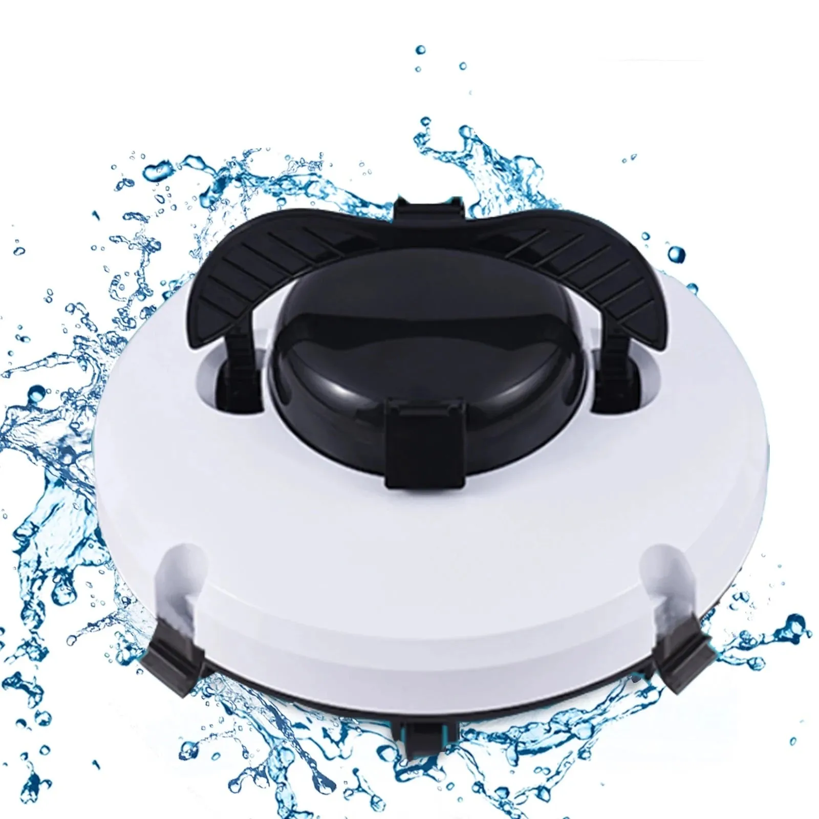 Cordless Robotic Pool Cleaner IPX8 Waterproof Dual-Motor Strong Suction Self-Parking 120Mins Runtime Automatic Pool Vacuum