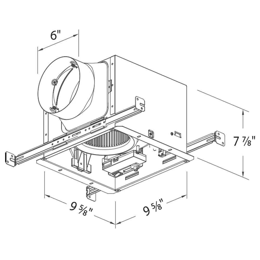 Delta BreezSignature 80-110 CFM Adjustable Speed Bathroom Exhaust Fan With Motion and Humidity Sensor