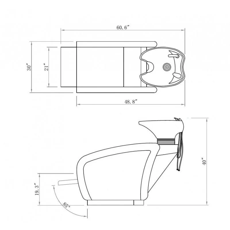 DIR Anode Shampoo Backwash Unit