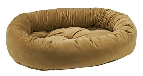 Donut Bed Toffee Microvelvet