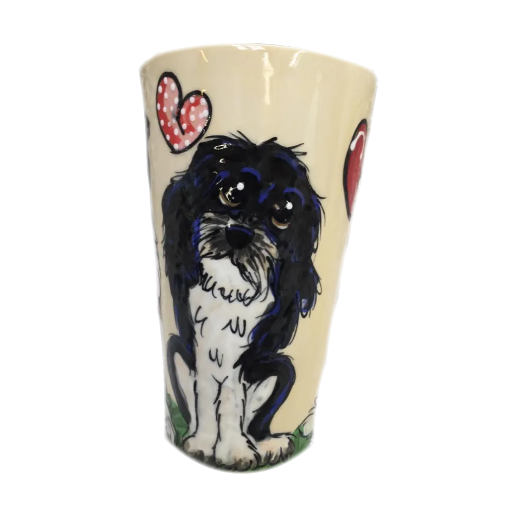 Doodle Love Dog Latte Mug