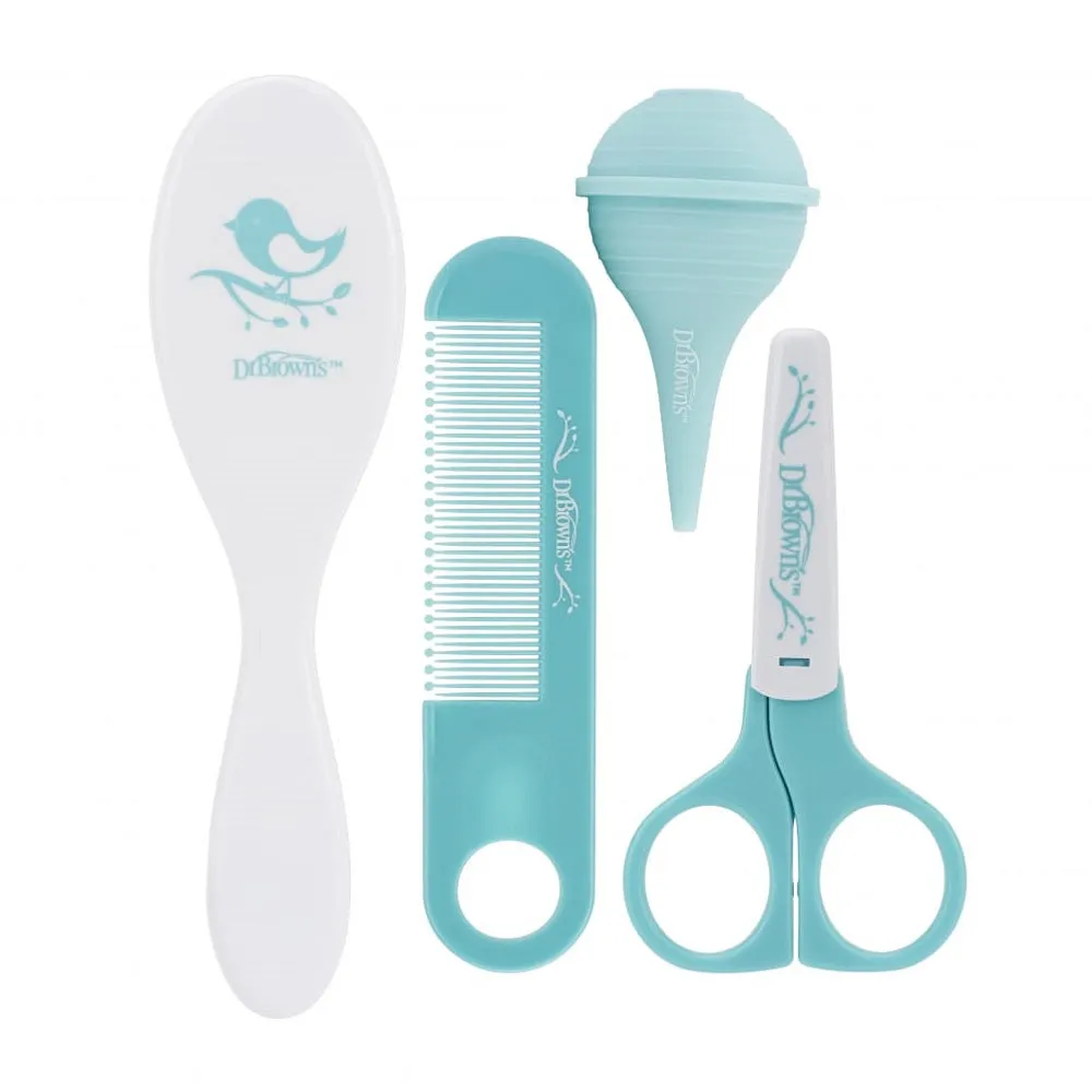 Dr. Browns Baby Care Kit (Brush, Comb, Nasal Aspirator, Nail Scissors)