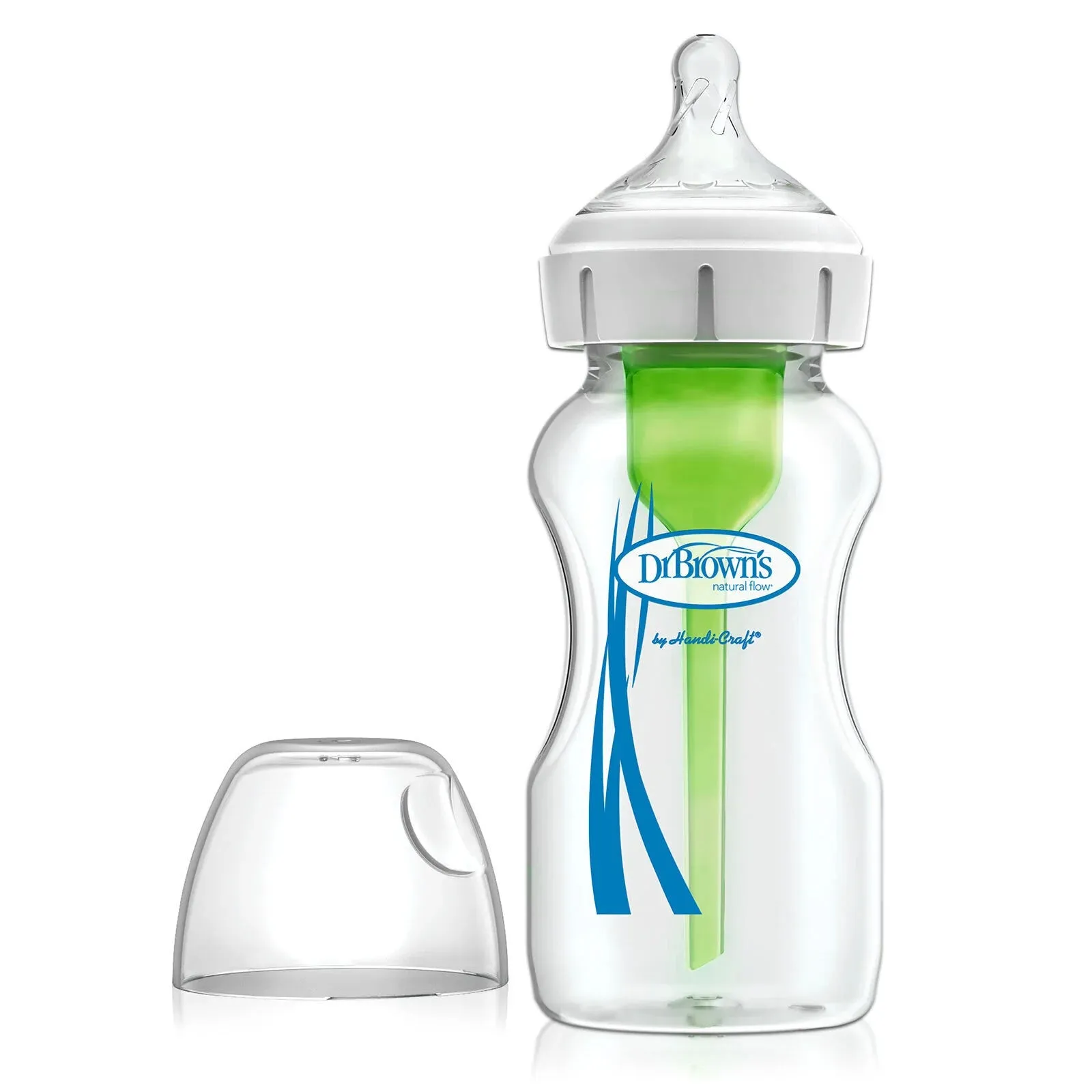 Dr. Brown's Options  Anti-Colic Wide Neck Glass Baby Bottle 270ml