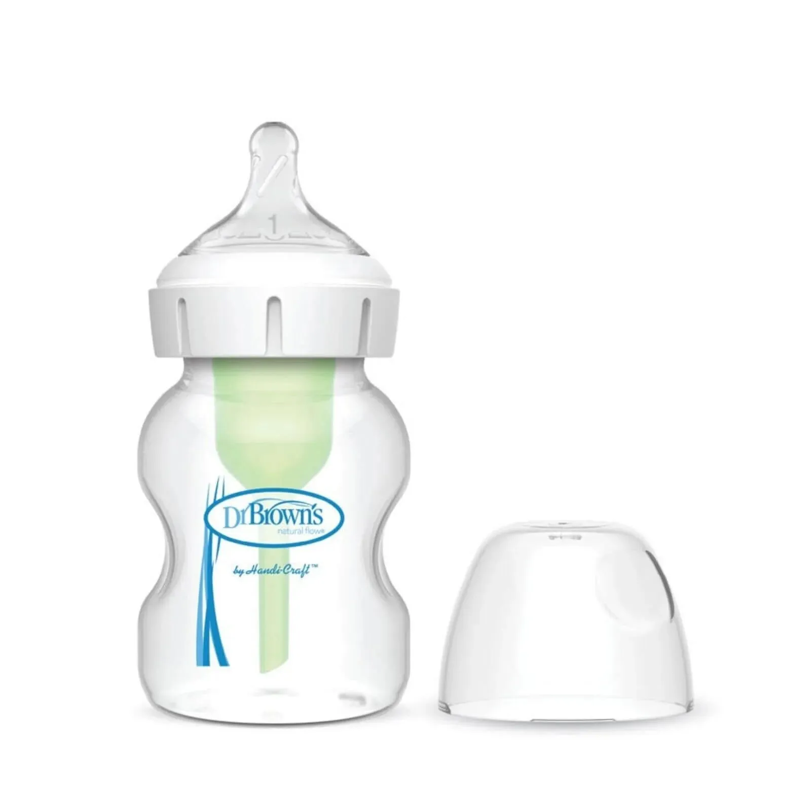 Dr. Brown's Options  Wide Neck Anti-Colic Glass Bottle 150ml