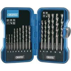 Draper Drill Bit Set Masonry - 15PC