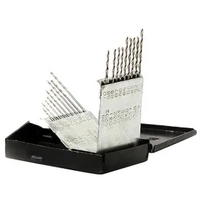 Drill Bit Set - 20 Piece Drill in Flat Metal Case 61-80