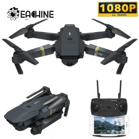 Eachine E58 WIFI FPV With Wide Angle HD 1080P Camera Hight Hold Mode Foldable Arm RC Quadcopter Drone X Pro RTF  Dron For Gift