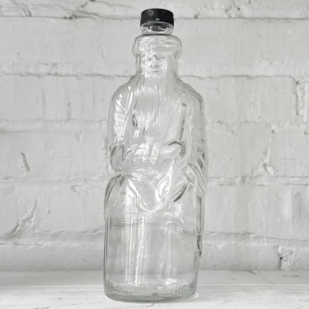 Early 20th Poland Spring Moses Figure Bottle (No. 704)