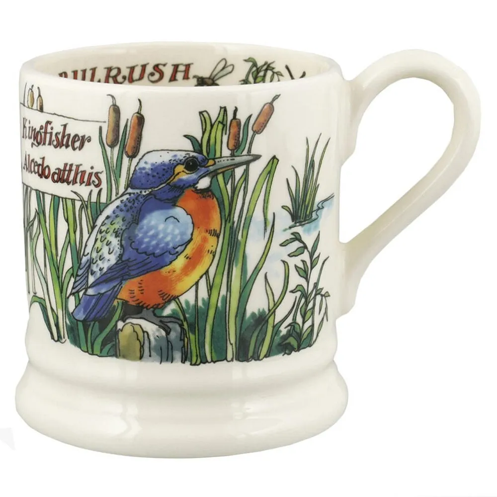 Emma Bridgewater Kingfisher & Bulrush 1/2 Pint Mug