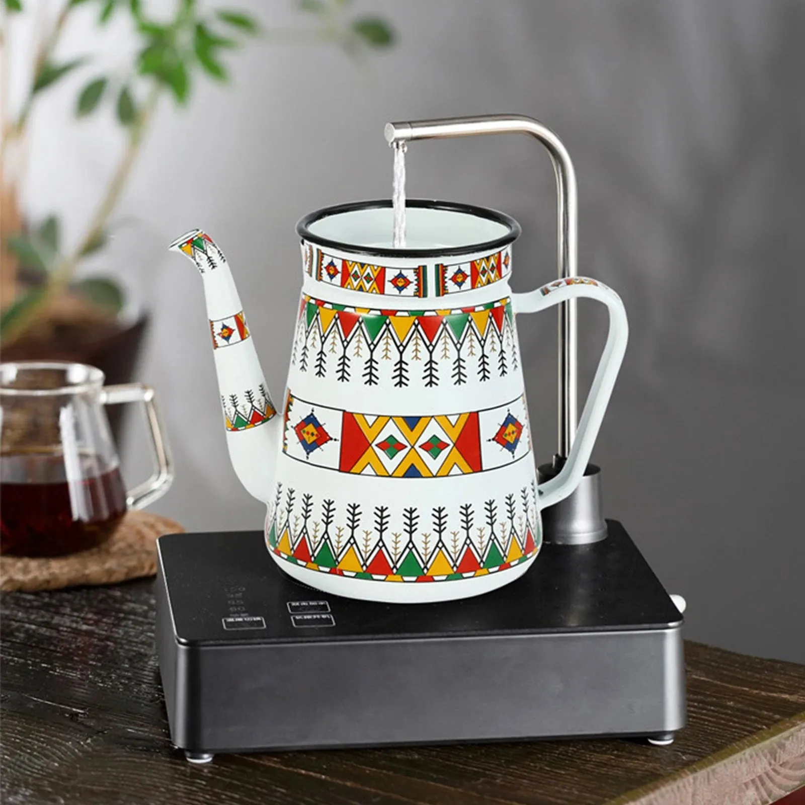 Enamel Coffee Kettle – Stylish Kitchen Essential for Coffee Lovers