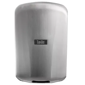 Excel Dryer ThinAir® TA-SBH Hand Dryer with Electrostatic HEPA Filter - Brushed Stainless Steel Surface Mounted ADA-Compliant High Speed Automatic