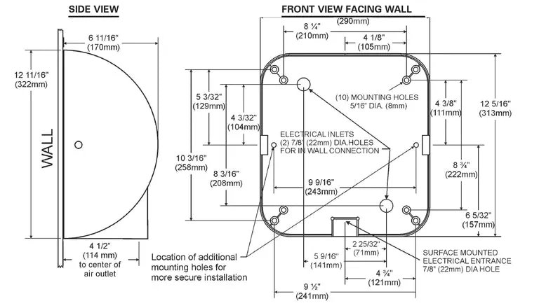 Excel XLERATOR XL-SI Hand Dryer