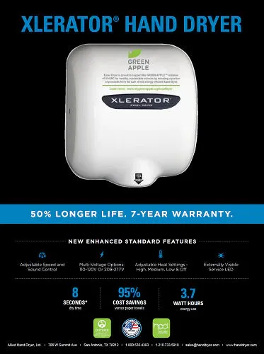 Excel XLERATOR XL-SI Hand Dryer