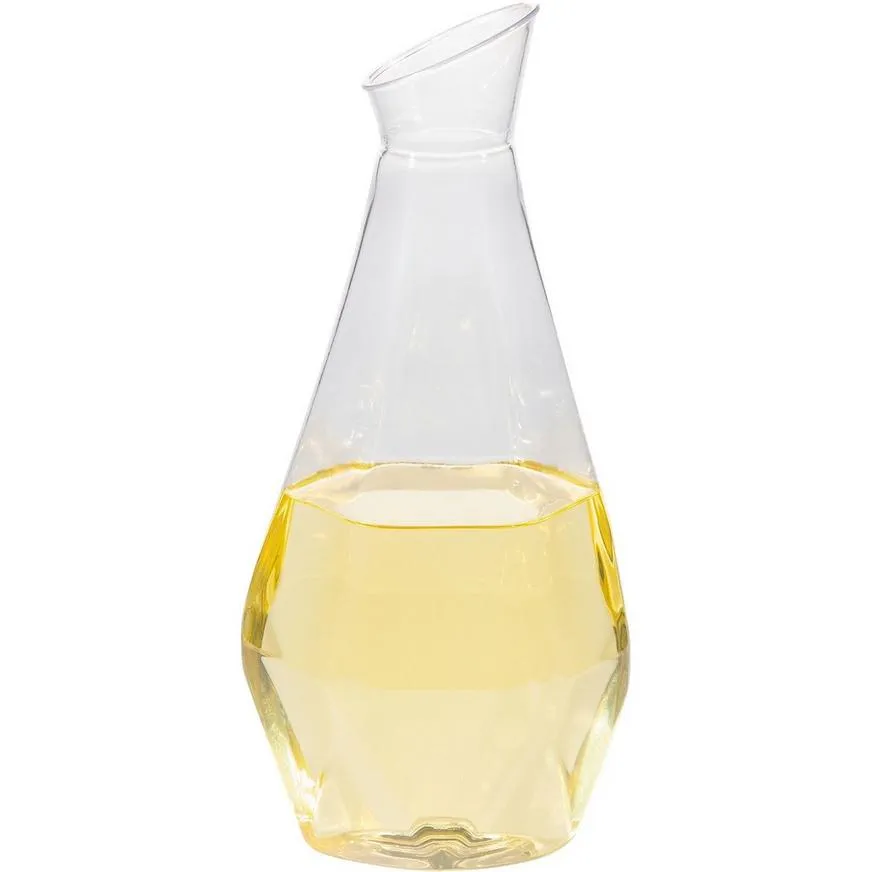 Faceted Clear Plastic Carafe, 45oz | 1 CT.