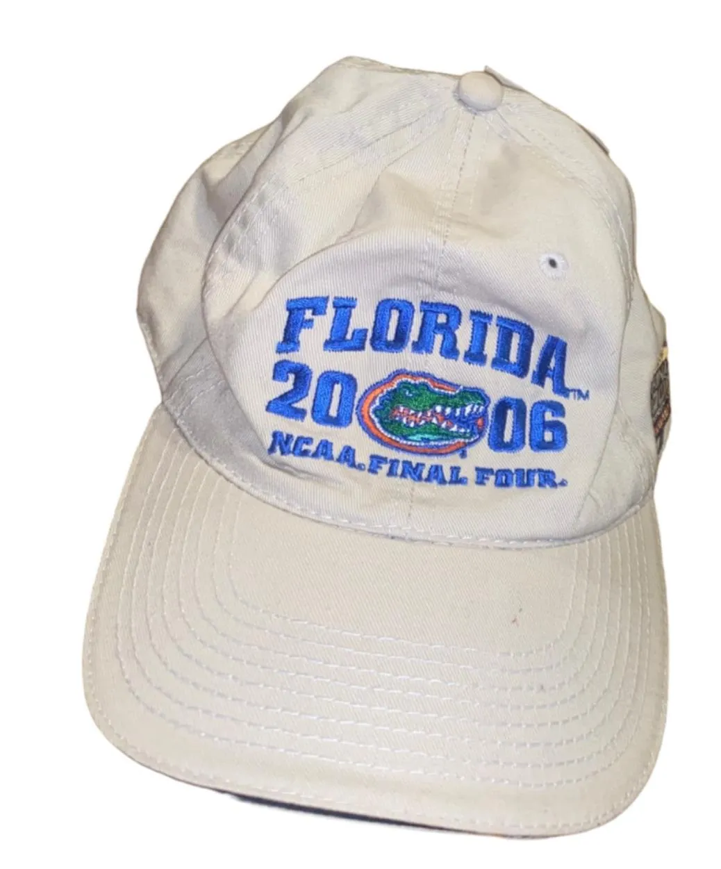 Florida Gators NCAA 2006 Final Four Baseball Cap Tan  (Size: One Size) NWT