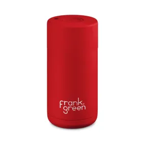 Frank Green Ceramic Reusable Cup 12oz/355ml - Atomic Red