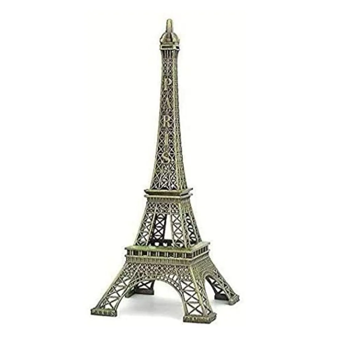 Geekmonkey High Quality Metal Eiffel Tower Decorative Showpiece | For Office Desk