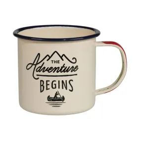 Gentlemen's Hardware Adventure Begins Enamel Mug 400ml