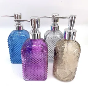 Glass Lotion Pump Bottle