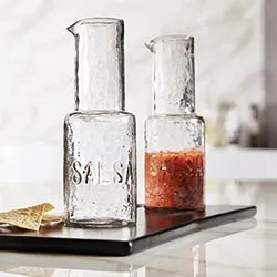 GLASS SALSA CARAFE