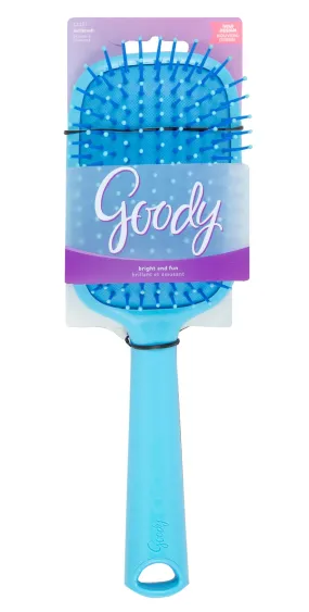 GOODY - Bright Boost Paddle Hair Brush Assorted Colors - 1 Count