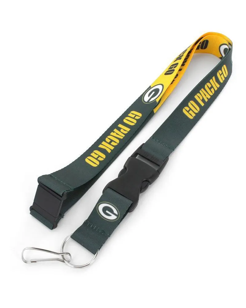 Green Bay Packers Slogan Lanyard