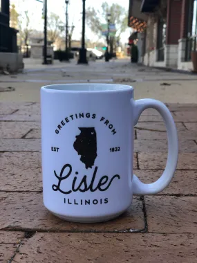 Greetings From Lisle Mug