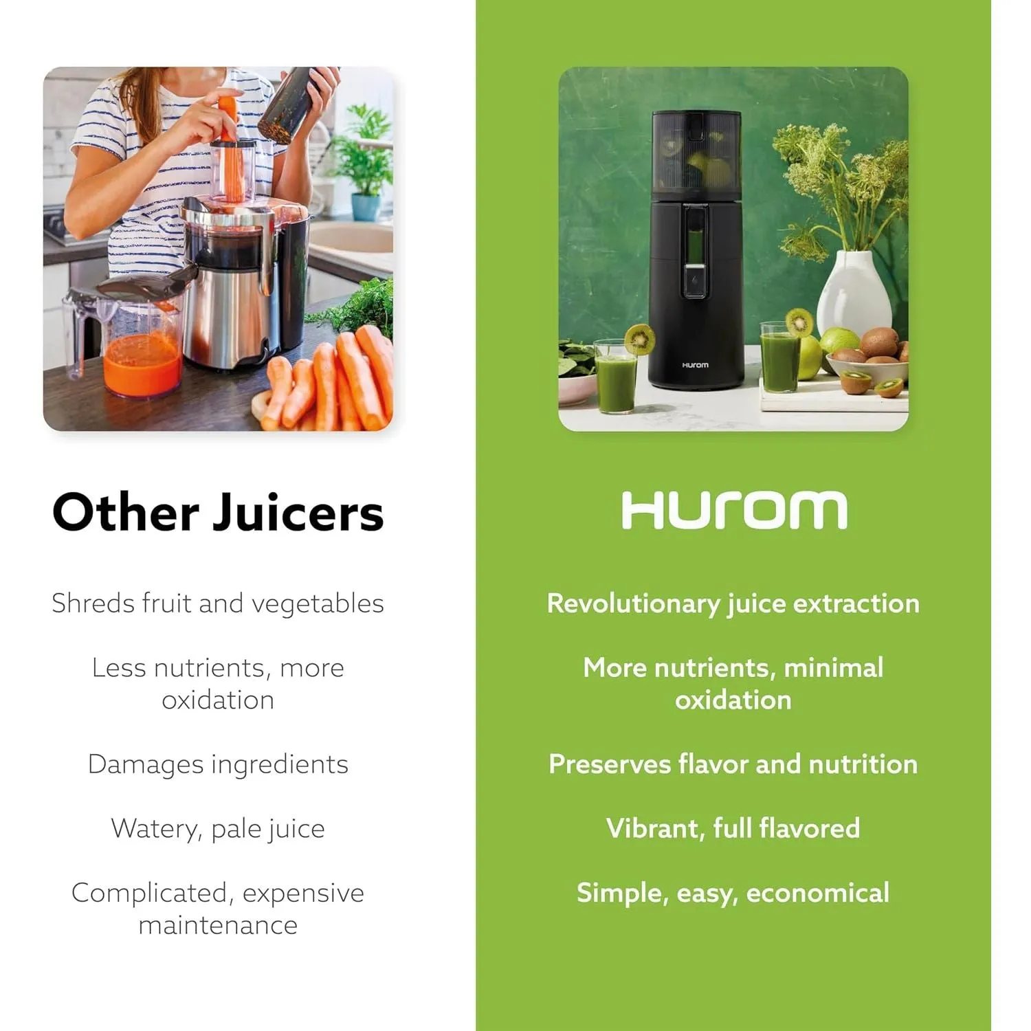 H400 Easy Clean Slow Juicer